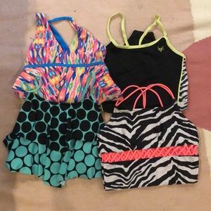 4 justice one piece swimsuits